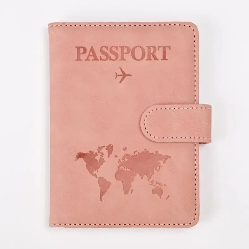 New Passport Cover Wallet Holder PU Leather Credit Card Holder Passport Case Travel Organizer Ticket Clip for Women Men