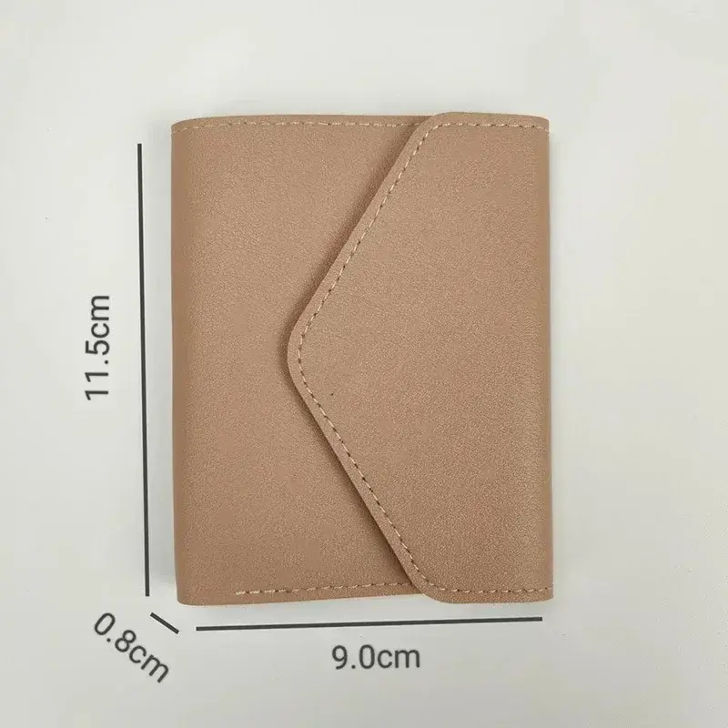 Large Capacity Women Wallets Card Wallet Multifunction Mini Wallet Coin Purse Simple Three Fold Short Clip Female Wallet