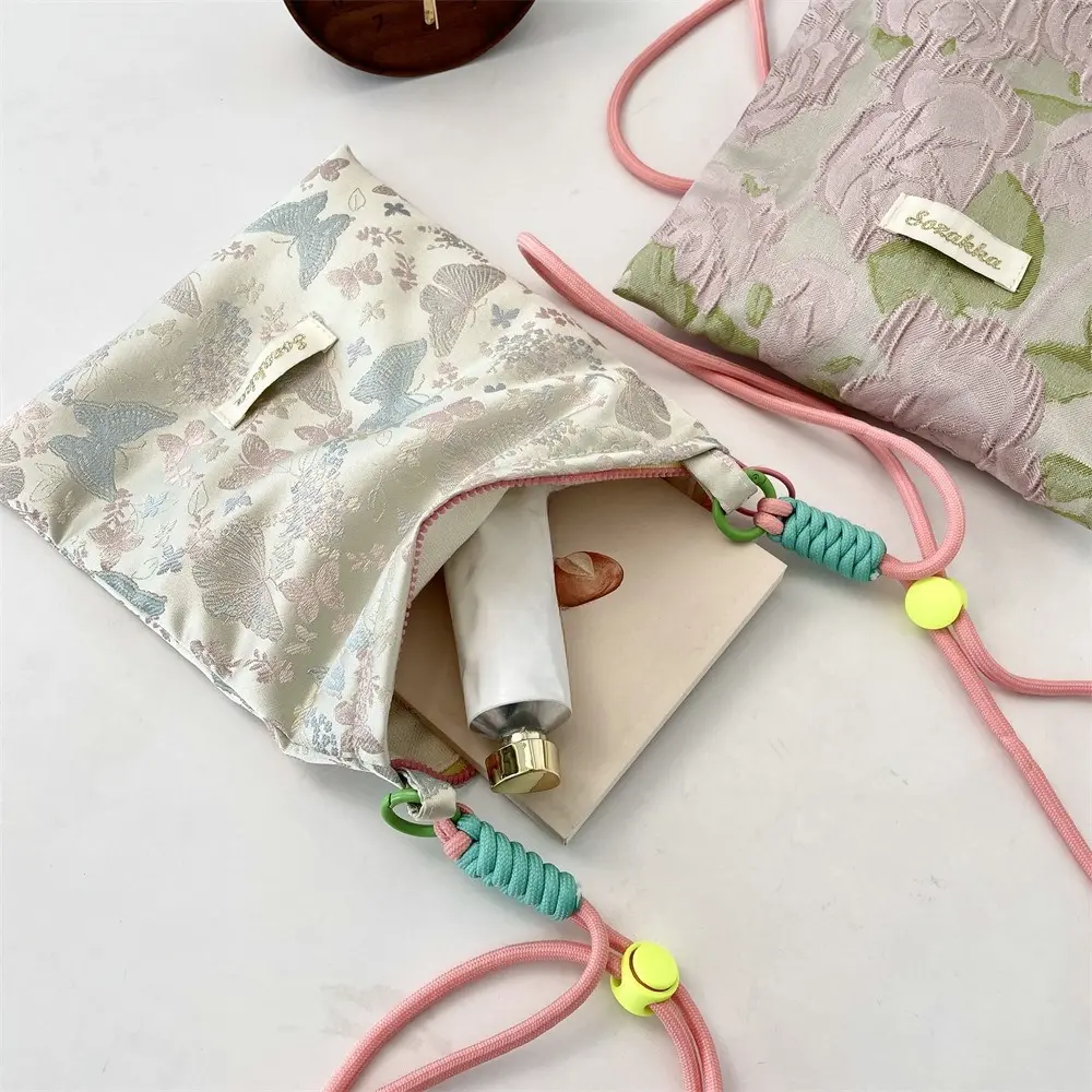 Women Girl Small Crossbody Bag Butterfly Pattern Cell Phone Bag Lightweight Fashion Shoulder Bag Ladies Travel Purse