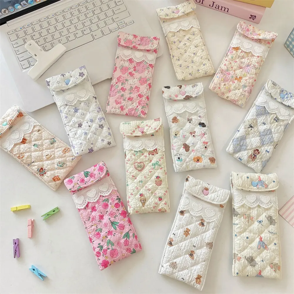 Women Fashion Glasses Bag Sunglasses Case Portable Eyewear Protector Cover Pouch for Reading Eyeglasses