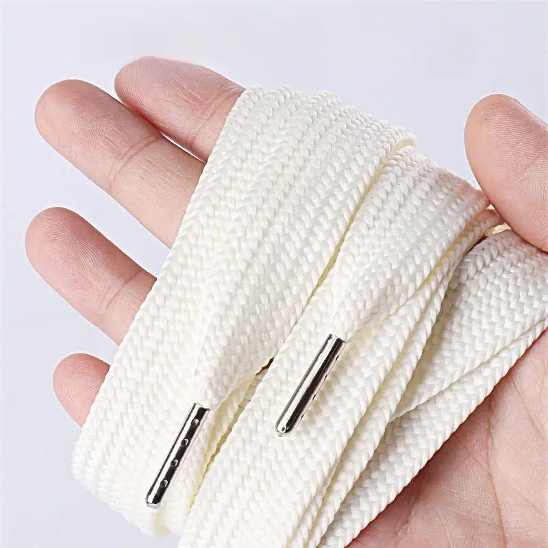 1 Pair Unisex Shoelaces Flat Thicken Weave Shoe Laces 2cm Wide 130cm Length Shoe Laces Sneaker Canvas Shoelace Shoe Accessories