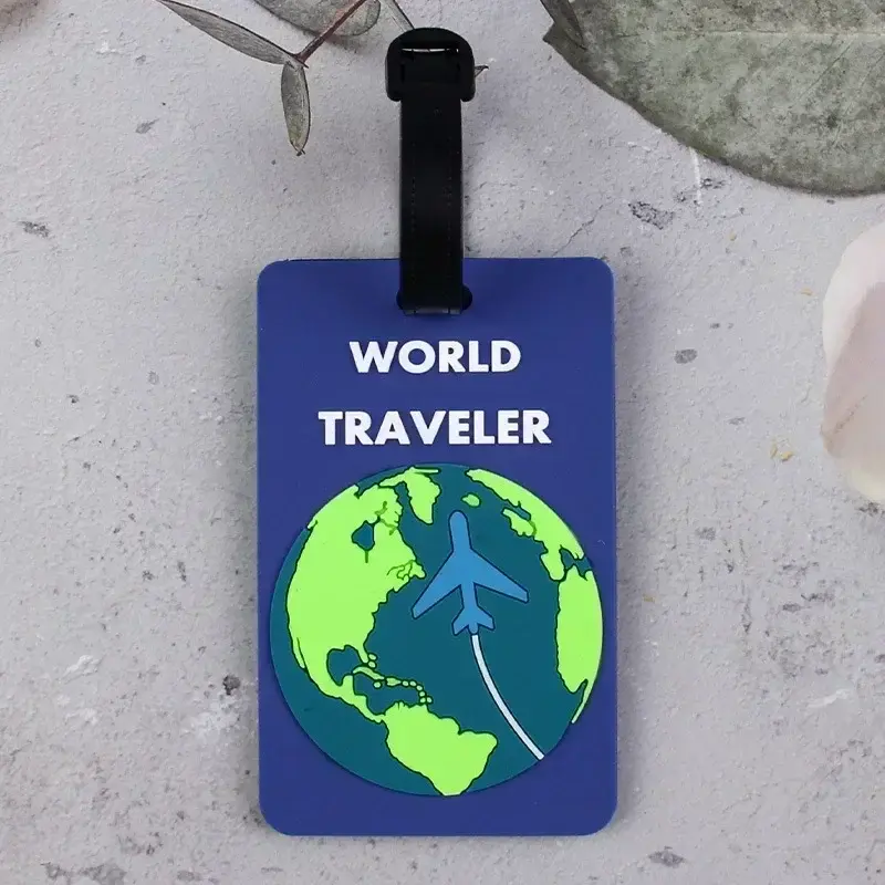 New Travel Luggage Tag ID Address Holder Suitcase Name Labels Boarding Pass Travel Accessories