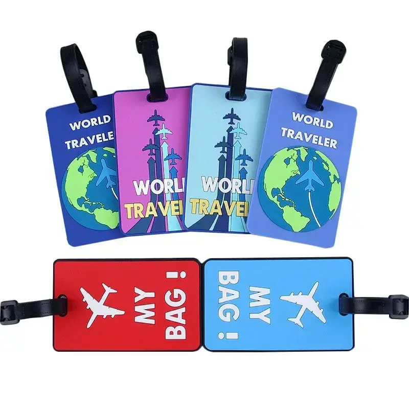 New Travel Luggage Tag ID Address Holder Suitcase Name Labels Boarding Pass Travel Accessories