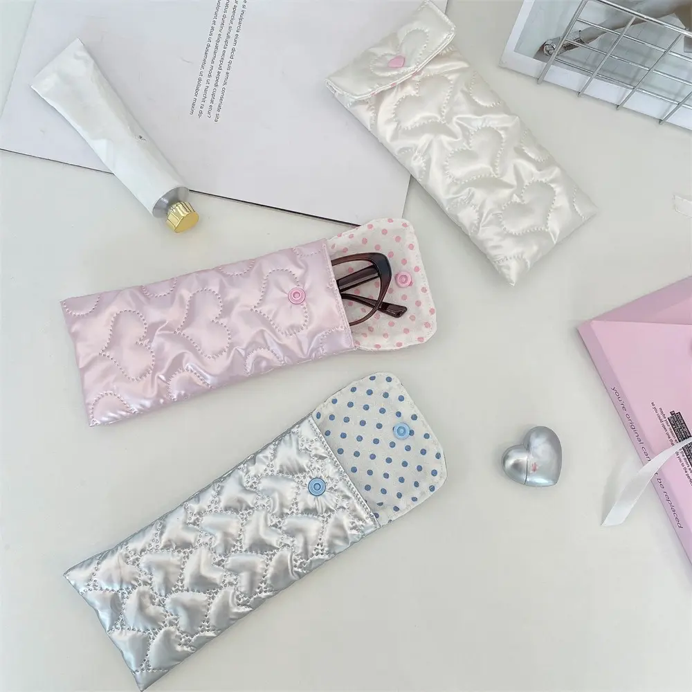 PU Leather Glasses Bag Sunglasses Reading Eyeglasses Protective Cover Case Box Pouch Eyewear Protector Case Accessories