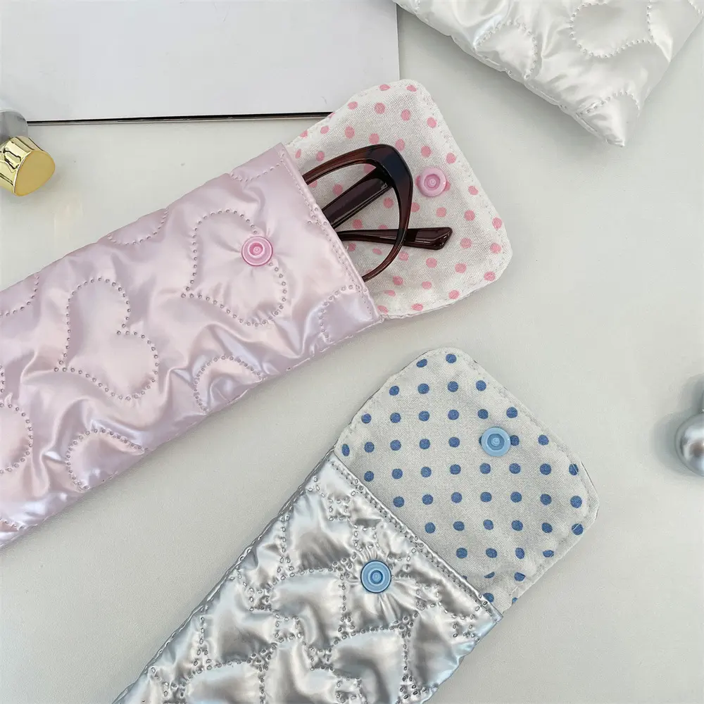 PU Leather Glasses Bag Sunglasses Reading Eyeglasses Protective Cover Case Box Pouch Eyewear Protector Case Accessories
