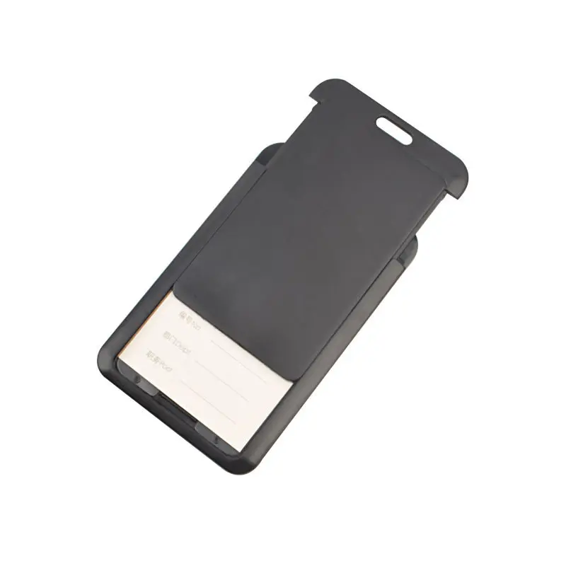 1 PCS Black Work Card Badge Holder Office Staff Employees ID Card Pass Name Work Card Cover Case Sleeve with Lanyard