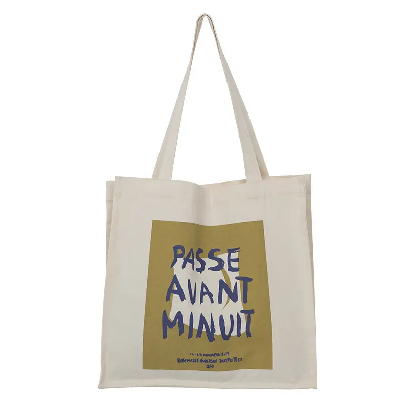 Women Canvas Shoulder Bag Paris Print Cotton Handbag Student Books Tote Large Capacity Cloth Shopping Bags Ladies Eco Purse
