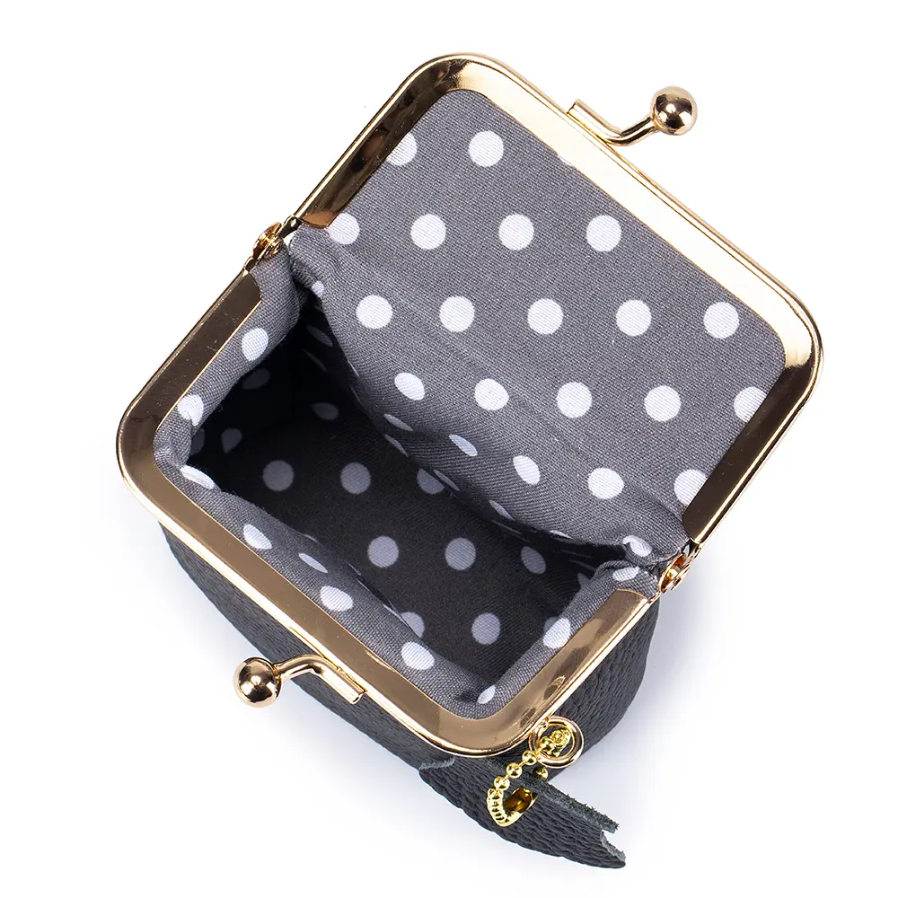 Real Leather Women Small Cosmetic Bag Golden Hasp Cute Makeup Pouch Lipstick Organizer Case Lady Travel Keys Box Mini Coin Purse