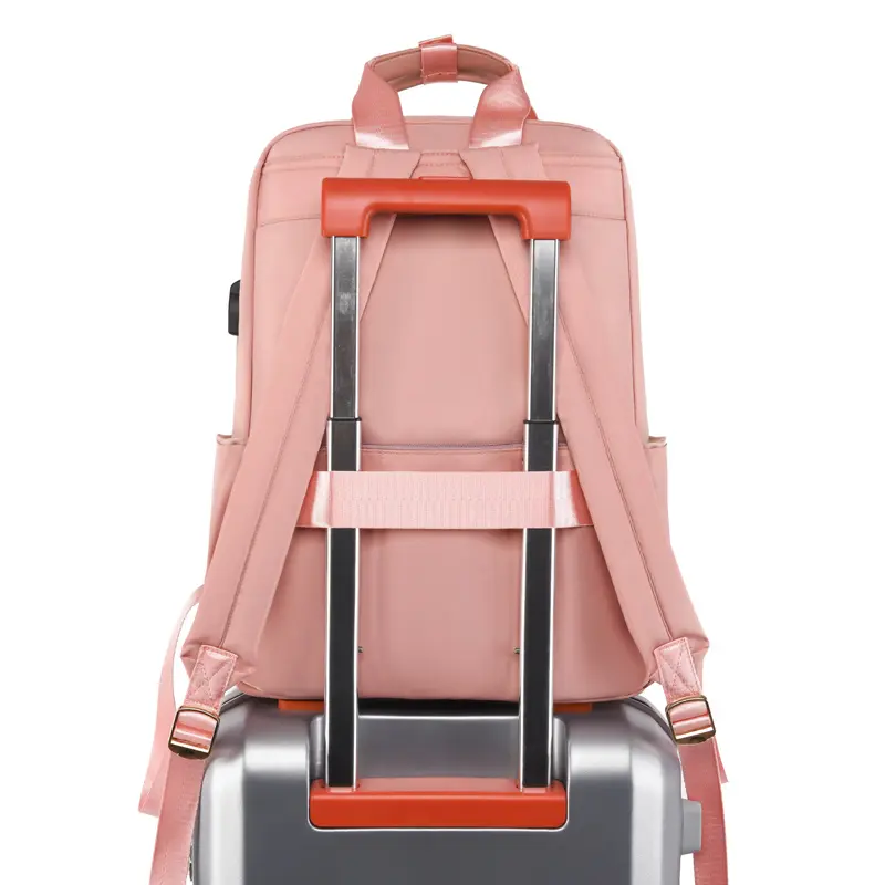 Women & Men Waterproof Backpack USB Charging Solid Oxford Fabric College School 15 Inch Laptop Bag New Designer Travel Backpacks
