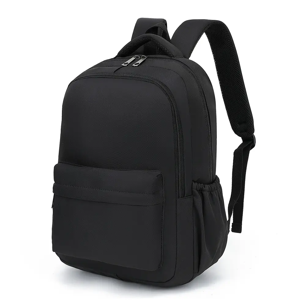 College Student Backpack Waterproof Canvas Solid Books Bag Men Women Simple Travel Backpacks School Boy Girl 16 inch Laptop Bags