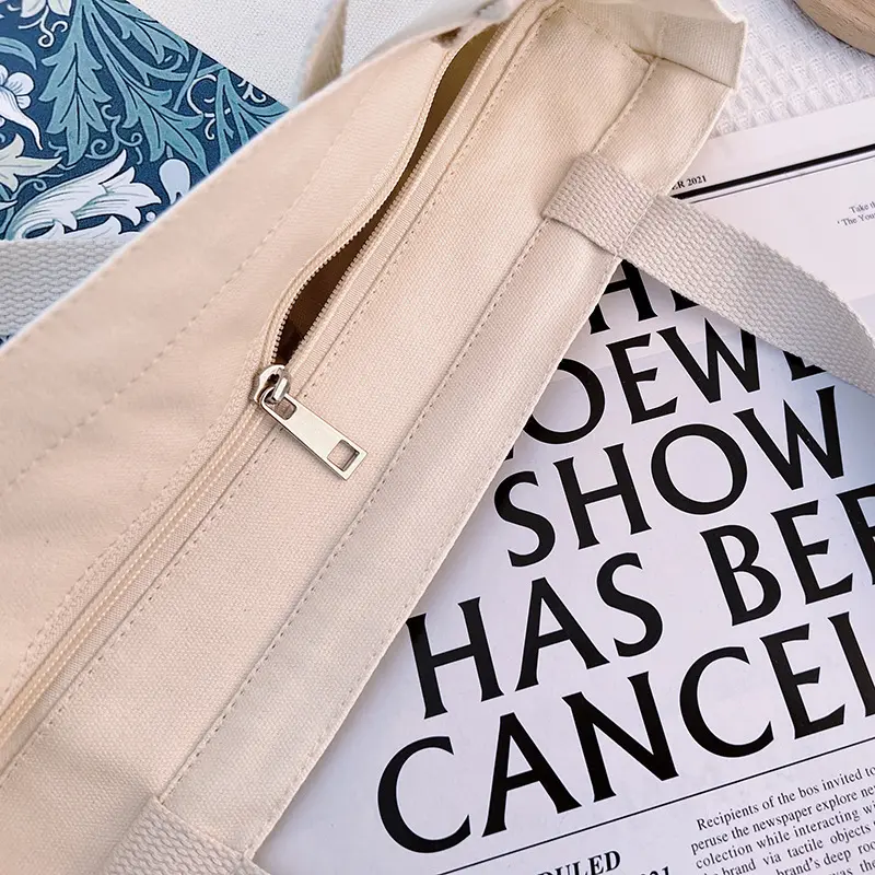 UK Arts Female Canvas Shoulder Bag William Morris Vintage Flower Garden Print Zipper Books Handbag Large Tote For Women Shopping