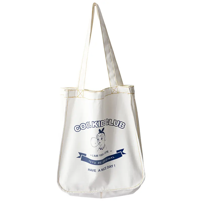Ladies Original Canvas Shoulder Bag Women Cotton Cloth Handbag Eco Tote Students Simple Book Bags Cute Shopping Bags For Girls