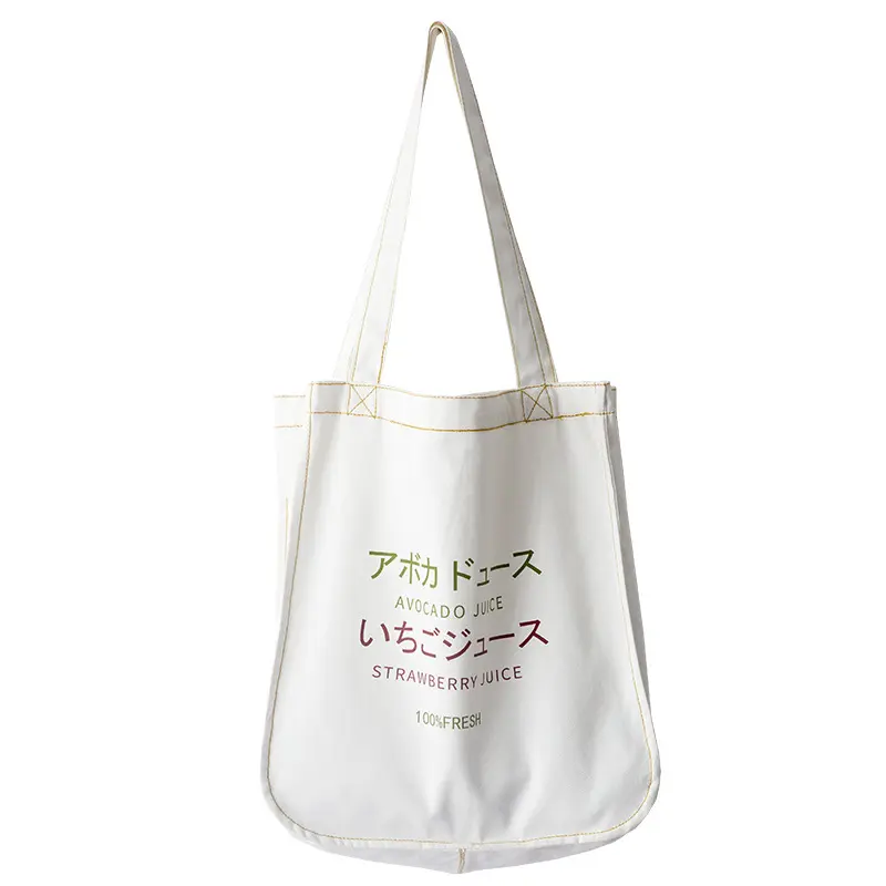 Ladies Original Canvas Shoulder Bag Women Cotton Cloth Handbag Eco Tote Students Simple Book Bags Cute Shopping Bags For Girls