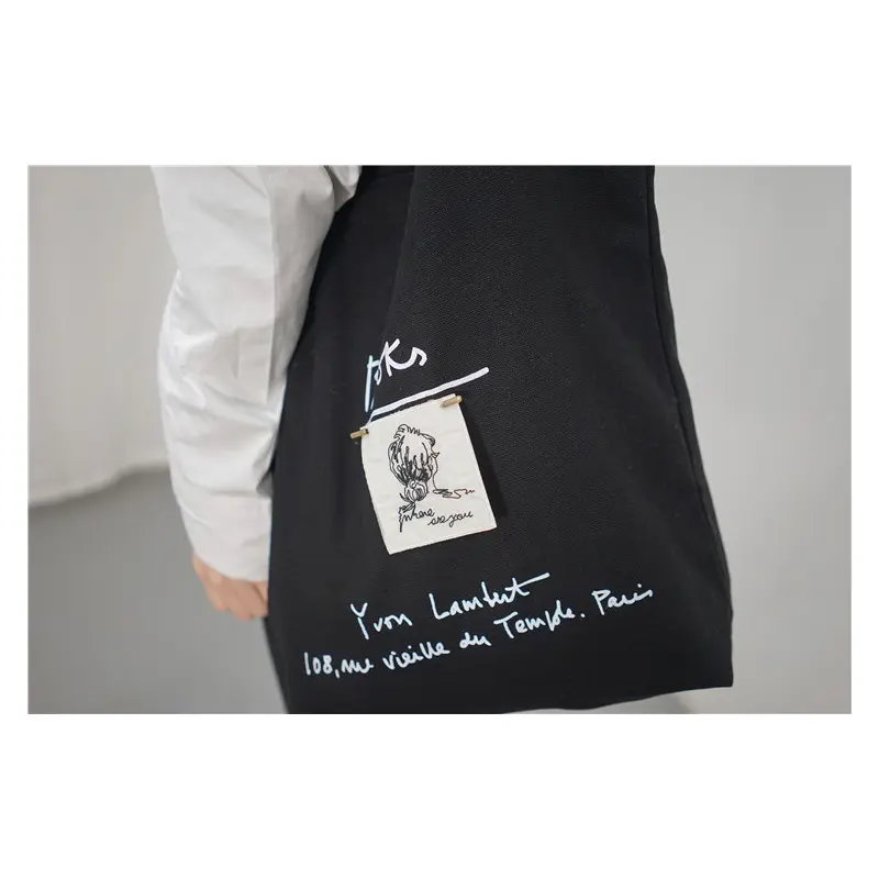 Women Canvas Tote Cute Shoulder Bag Female Cotton Shopping Bags Casual Handbag Girls School Books Bag Shopper Eco Cloth Purse