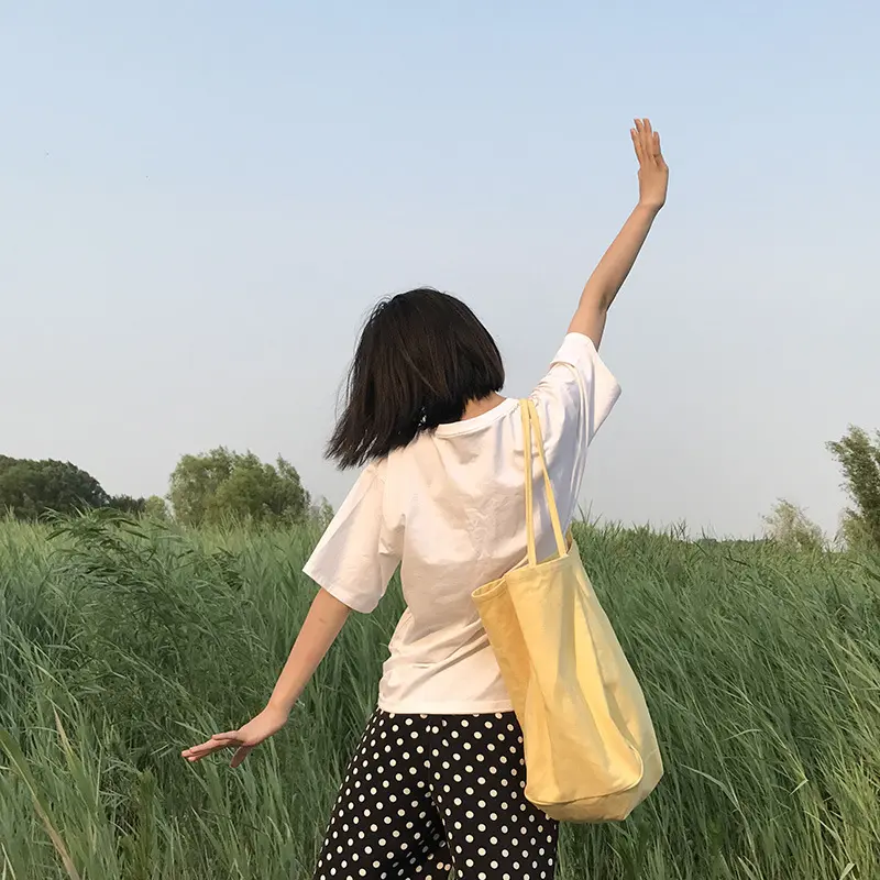 Women Big Canvas Bag Delight Extra Large Tote Handbag Grocery Shopping Bag Eco Environmental Shopper Shoulder Bags For Girls