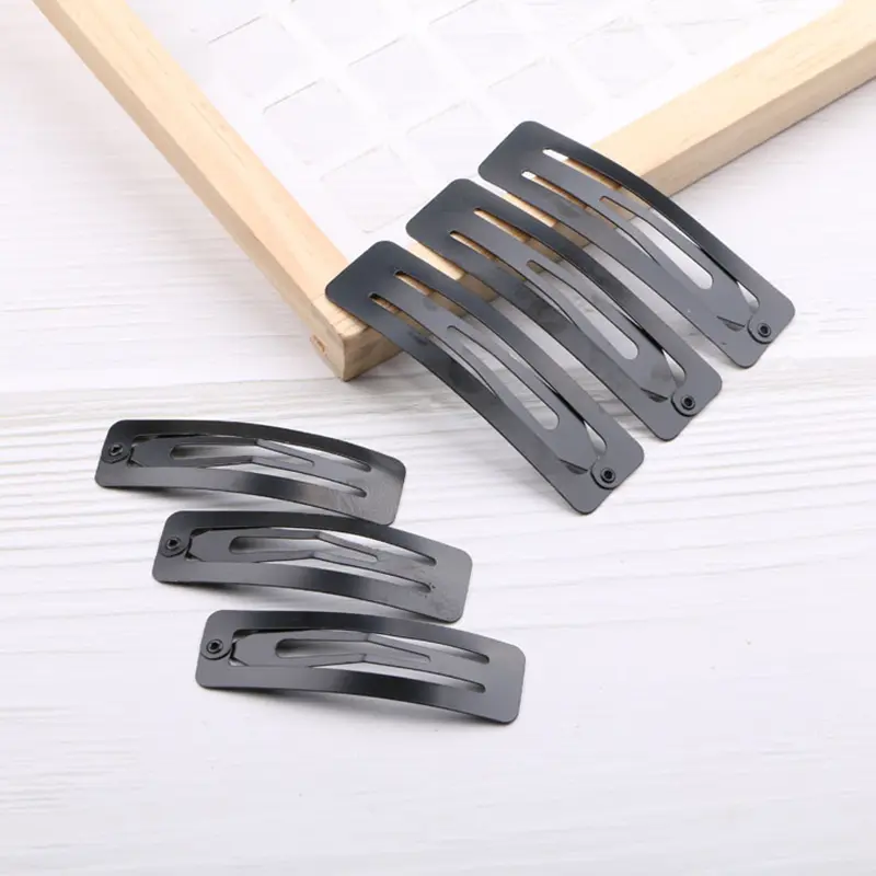 10Pcs/Lot Rectangle BB Hairpins Simple Women‘s Metal BB Hair Clips Girls Hairgrips Headwear Barrettes Hair Styling Accessories