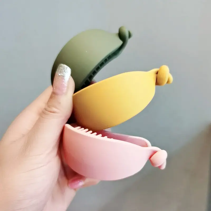 Korean Frosted Hair Claws All-Match Curve Solid Color Headwear Women Girls Cute Ponytail Holder Banana Shape Clamps Accessories