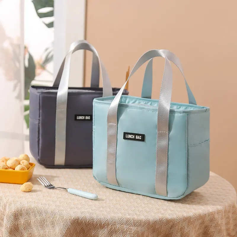 Portable Insulation Bag Office Worker Student Waterproof Small Meal Bag Aluminum Foil Thickened Lunch Bag
