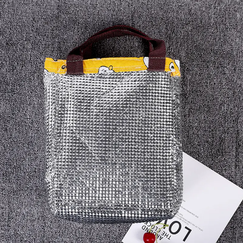 Large Capacity Lunch Bags Thermal Picnic Tote Lunch Bags Women Kids Thermal Insulation Tote Durable Storage Handbag
