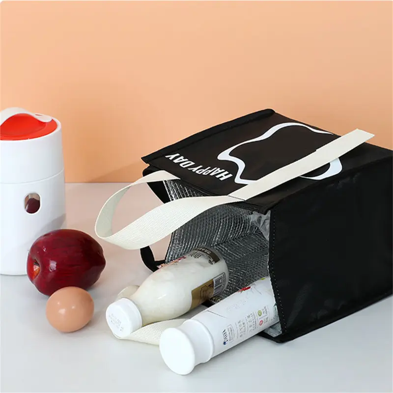 New Cartoon Portable Thermal Lunch Bag for Women Kids Large Capacity Picnic School Insulated Bento Food Container Cooler Bags