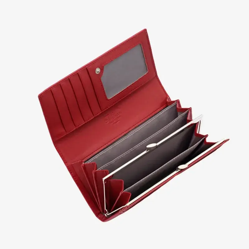 Luxury Women's Wallets Brand Designer Long Wallet Female Leather Purse ID Card Holder Women Purses Ladies Clutch Phone Carteiras