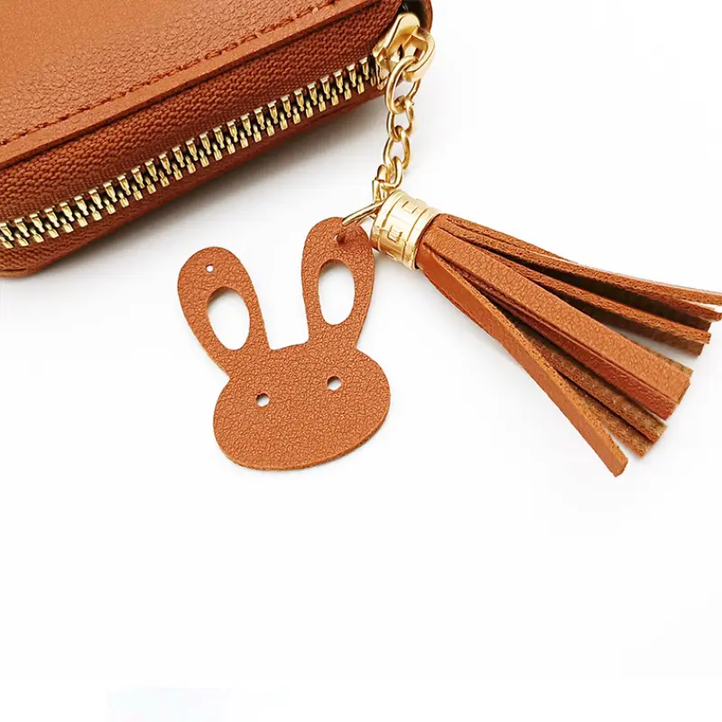 Little Bear Decoration Women's Wallet New Fashion Short Coin Purse Card Holder Small Ladies Wallet Female Hasp Mini Clutch