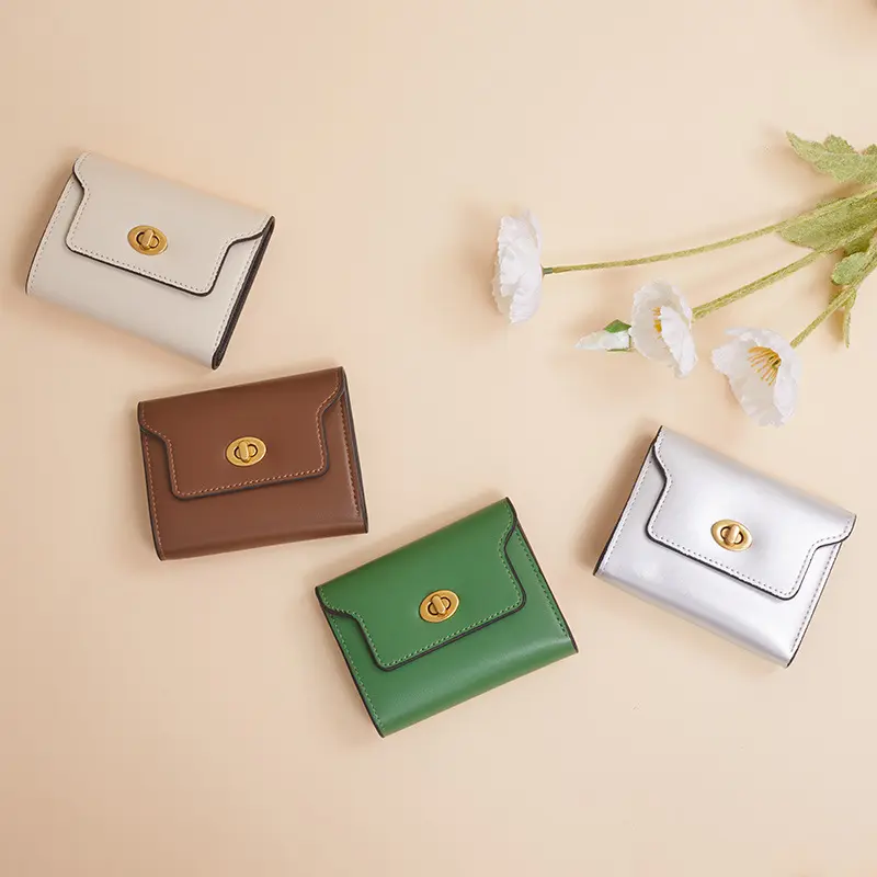 Women Wallet Money Bags Solid Short Purse Female Small Card Holders Girls' Wallets Ladies Coin Money Purse