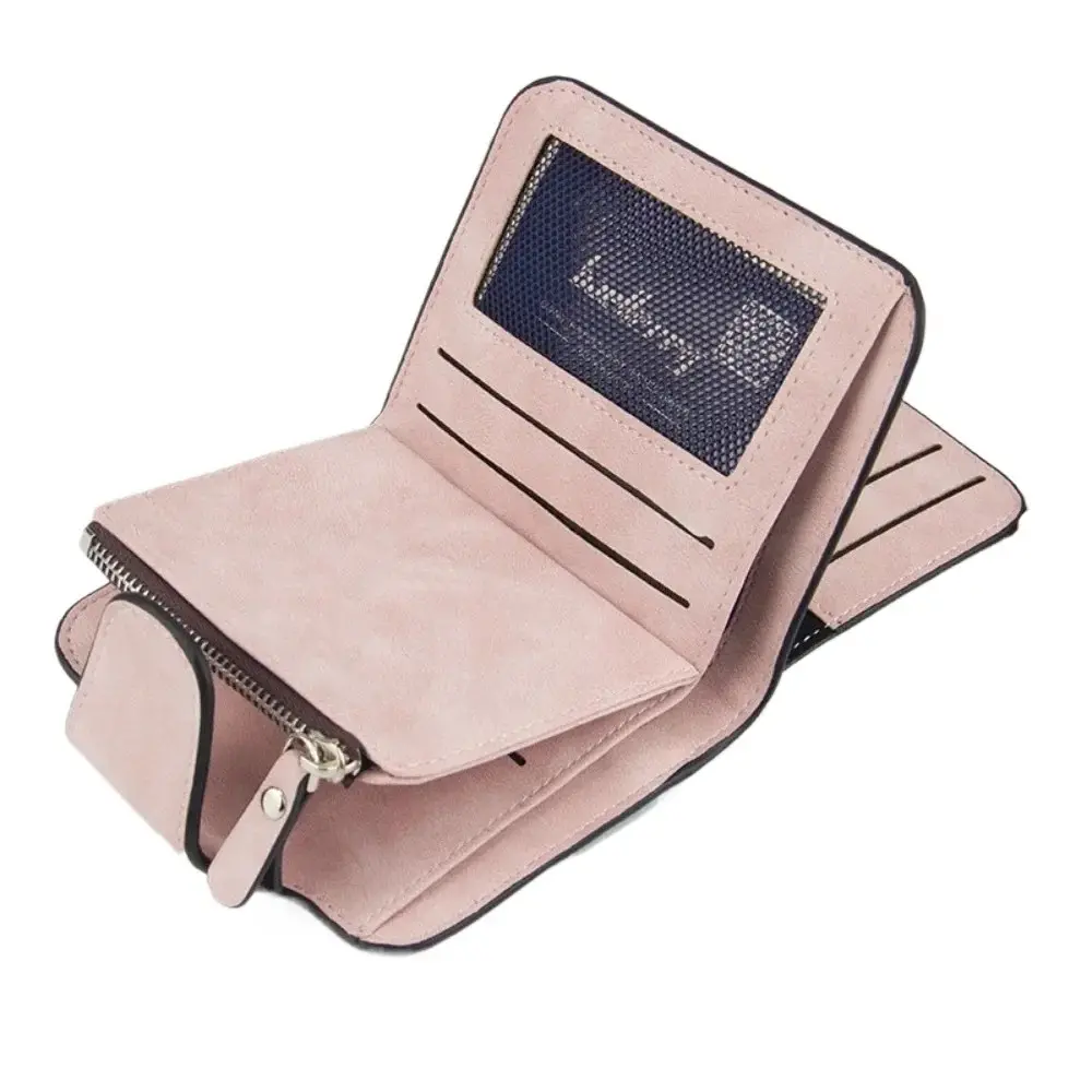 Baellerry Brand Women's Wallet Short Large-capacity Multi-card Slots Korean Coin Purse Mini Purses Carteras Wallet for Woman