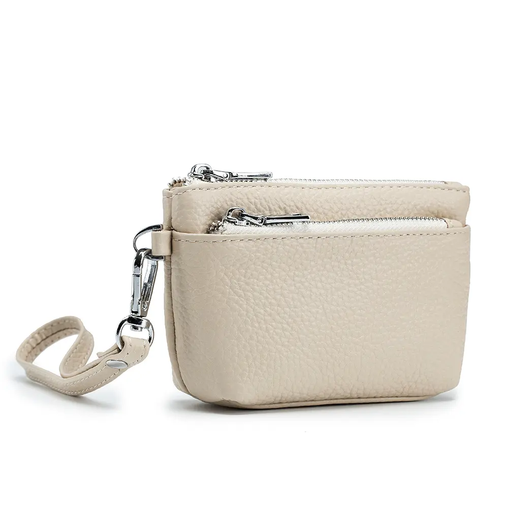 New Women Genuine Leather Wallets Female Small RFID Purses Large Capacity Cute Wallet Soft Cowhide Money Bag Coin Card Holders