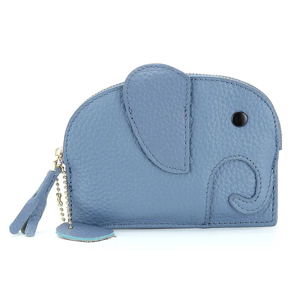 New Women Wallets Genuine Leather Female Zipper Purses Small Cowhide Money Bag Cute Mini Wallets Coin Card Holders Dropshipping