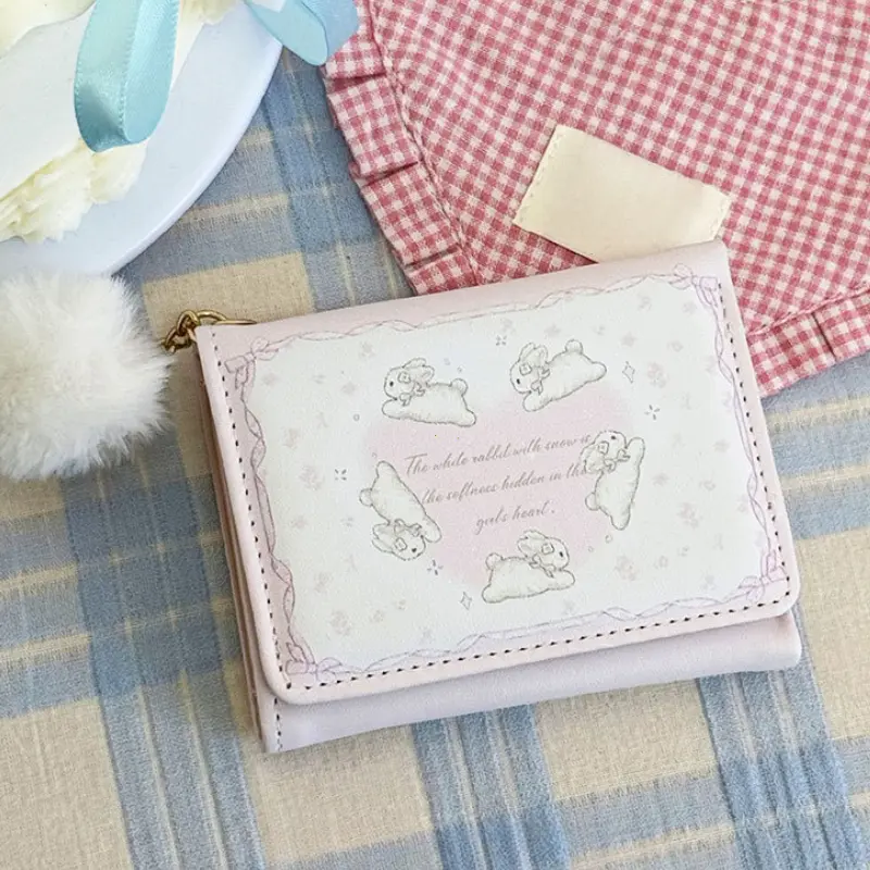 1 Pcs Cute PU Leather Coin Purse Cartoon Waterproof Card Wallets Credit Card Holoder Students Change Money Organizers Gift Bag