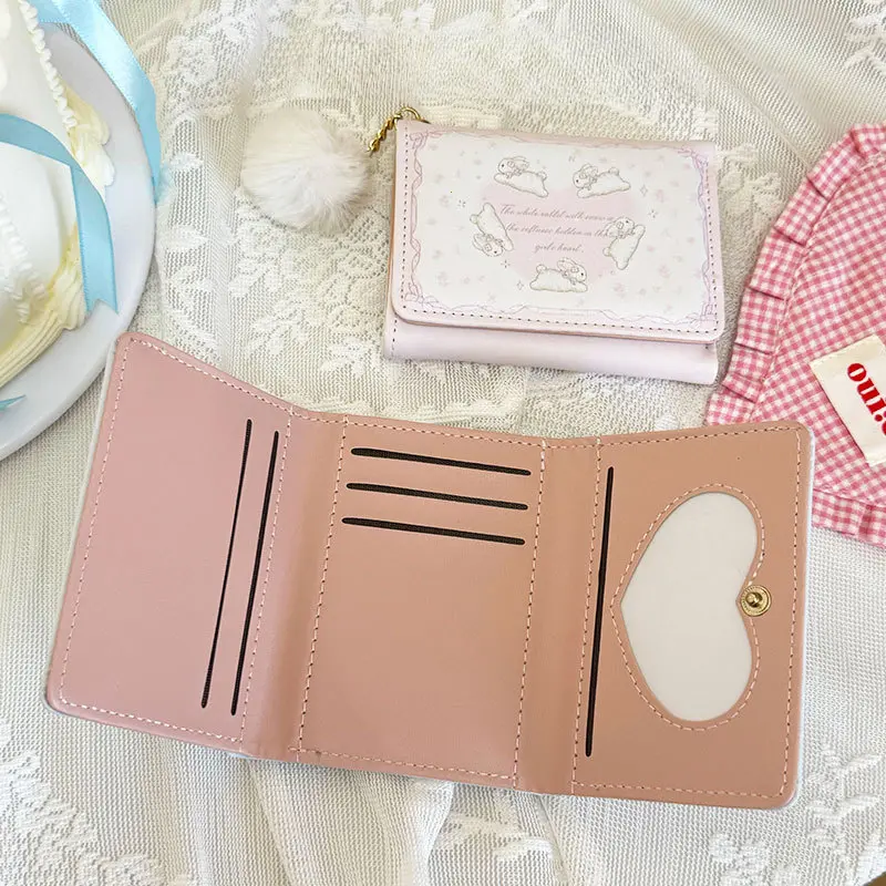 1 Pcs Cute PU Leather Coin Purse Cartoon Waterproof Card Wallets Credit Card Holoder Students Change Money Organizers Gift Bag