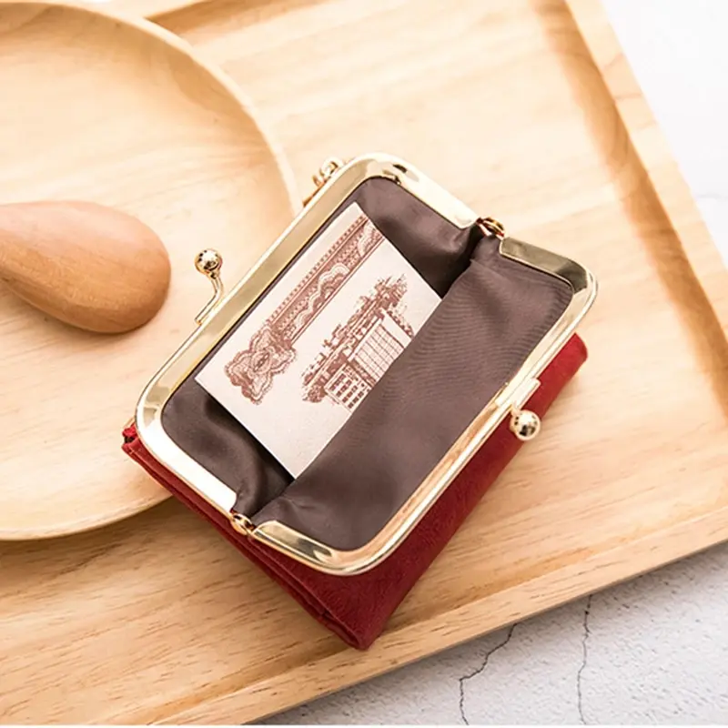 New Women Pu Leather Wallets Female Short Hasp Purses Ladies Portable Money bag Large Capacity Card Holders Clutch Dropshipping