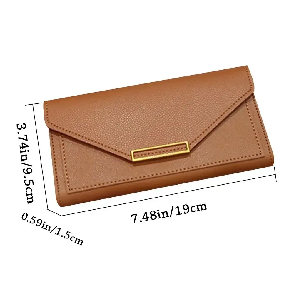 Leather Women Wallets Fashion Hasp Wallet Women's Long Design Purse Clutch Women Lady Wallet Phone Pocket Cartera Mujeres New