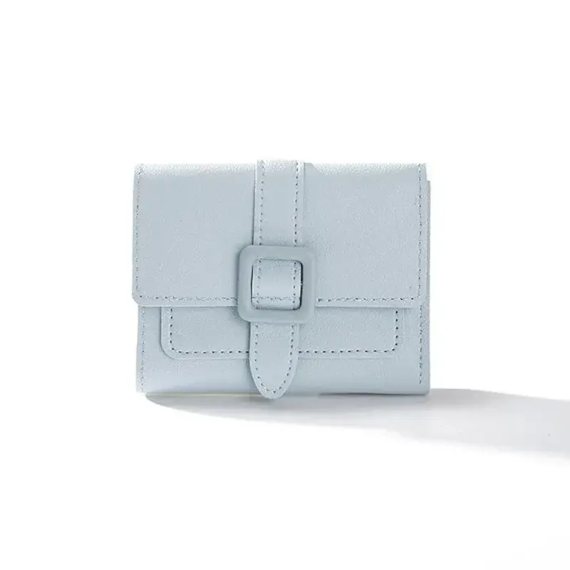 Women's Candy Color Small PU Leather Wallets |Mini Short Solid Purses New Design Card Holder & Coin Purse for Ladies