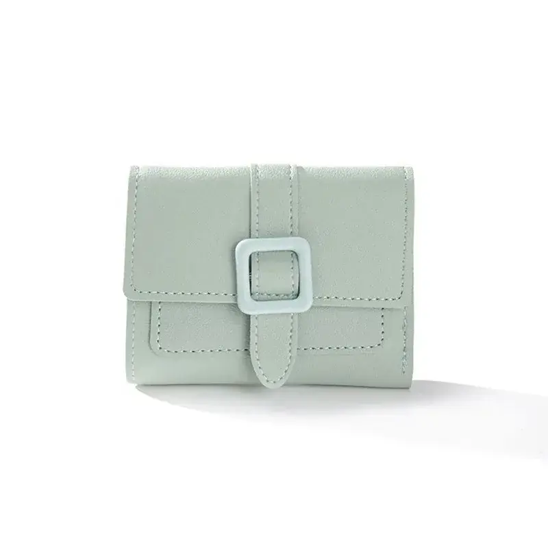 Women's Candy Color Small PU Leather Wallets |Mini Short Solid Purses New Design Card Holder & Coin Purse for Ladies