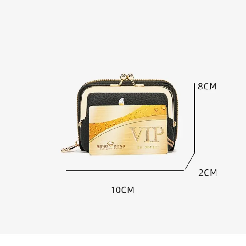 New Women Floral Wallets Short Hasp Purses Portable Detachable Money Bag Large Capacity Pu Leather Business Card Holder