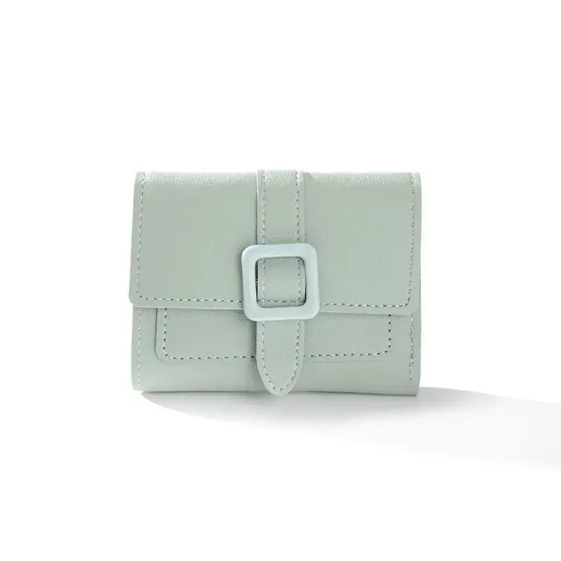 Candy Color Small Wallets PU Leather Coin Pures Ladies Card Holder Mini Purse Coin Bag Multi Functional Wallet Women Purses