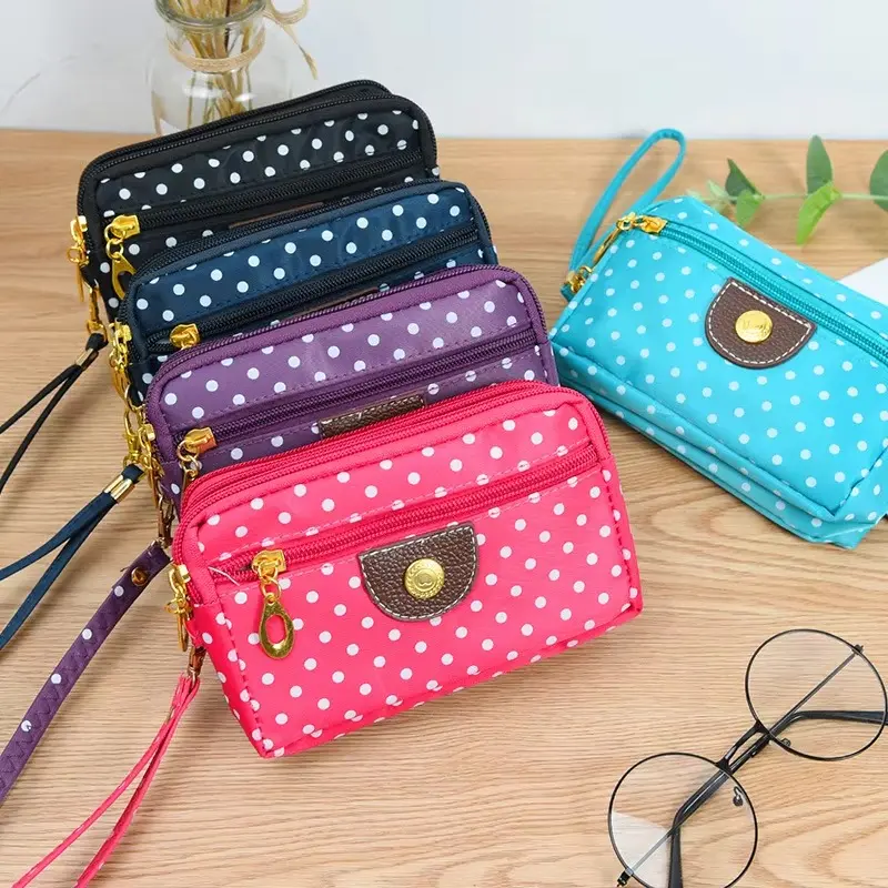 Moneybags Lady Purses Women Wallets Girls Short Wallet ID Cards Holder Zipper Coin Purse Pocket Cash Bags Notecase Pouch Pocket