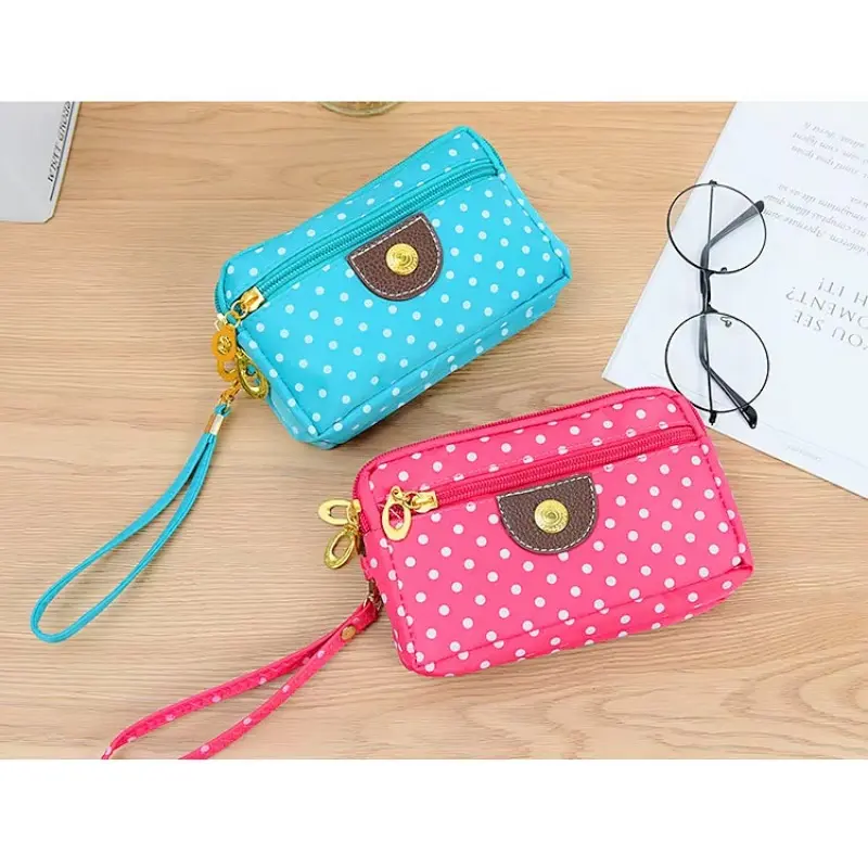 Moneybags Lady Purses Women Wallets Girls Short Wallet ID Cards Holder Zipper Coin Purse Pocket Cash Bags Notecase Pouch Pocket