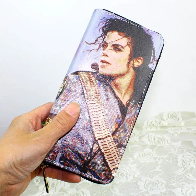 Women Wallets Piano Music Notes Print Lady Zipper Purses Money Bag Cards Holder Woman Wallet Handbag Female Black Coin Purse