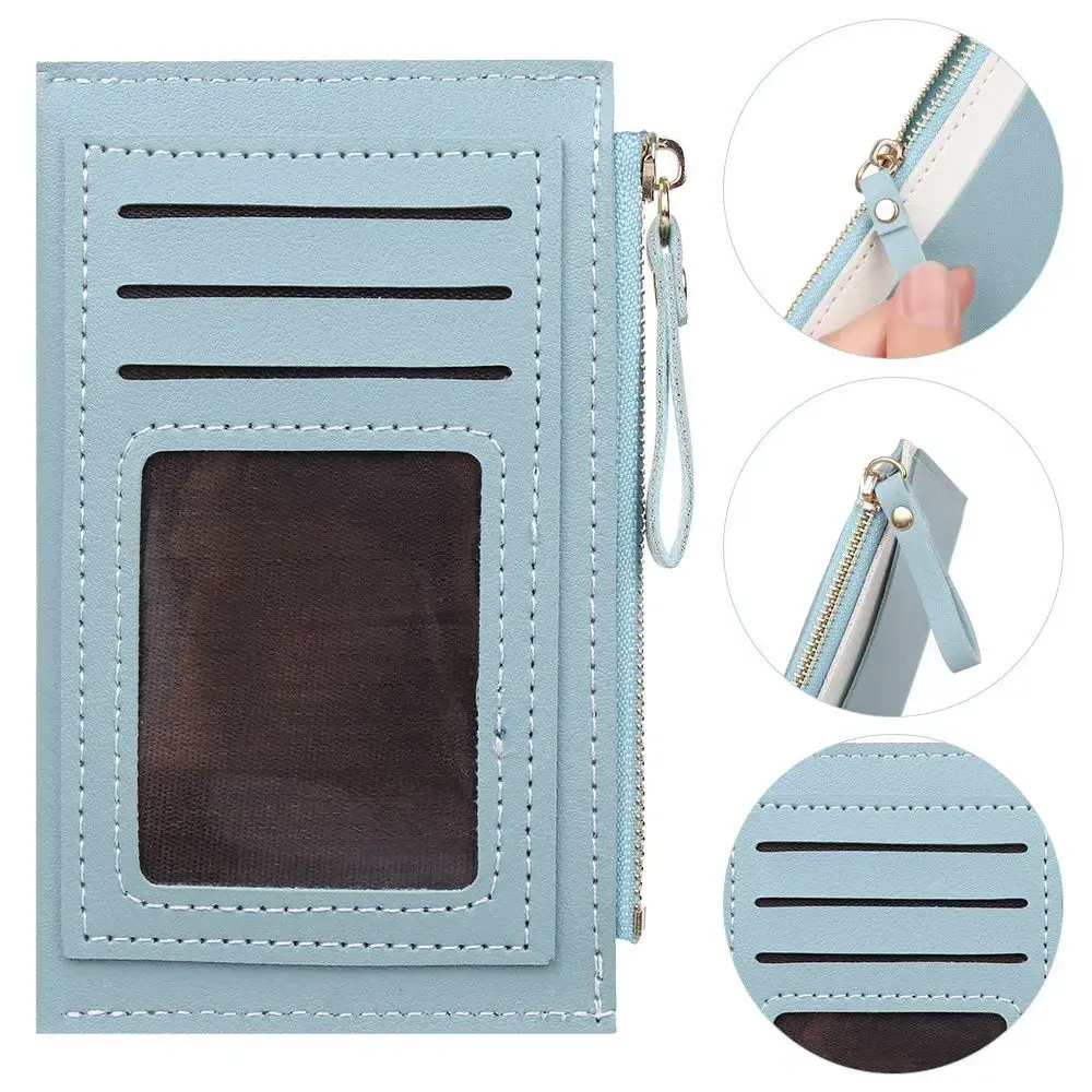 Fashion Purse Contrast Color Mini Coin Purse Money Bag Credit Card Holder Bags Small Wallet
