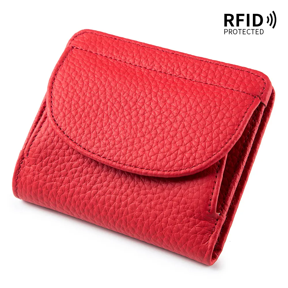 Senorita Fashion Women Wallet Genuine Leather Small Coin Purse Card Holder Mini Cowhide Pocket Female Purse Wallet