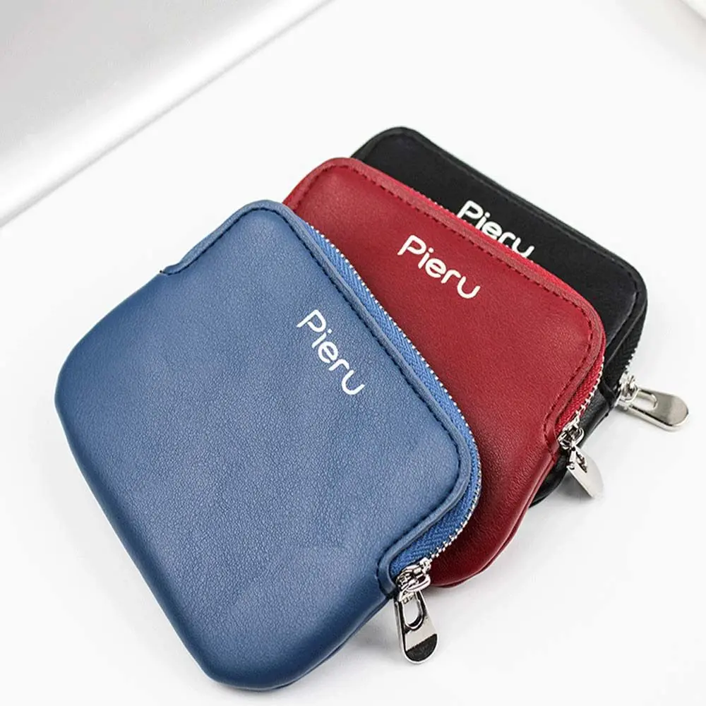 Ladies Fashion Mini Gift Money clips PU Leather Women Coin purse Zipper Card Holders Card Pouch Small Money Bag