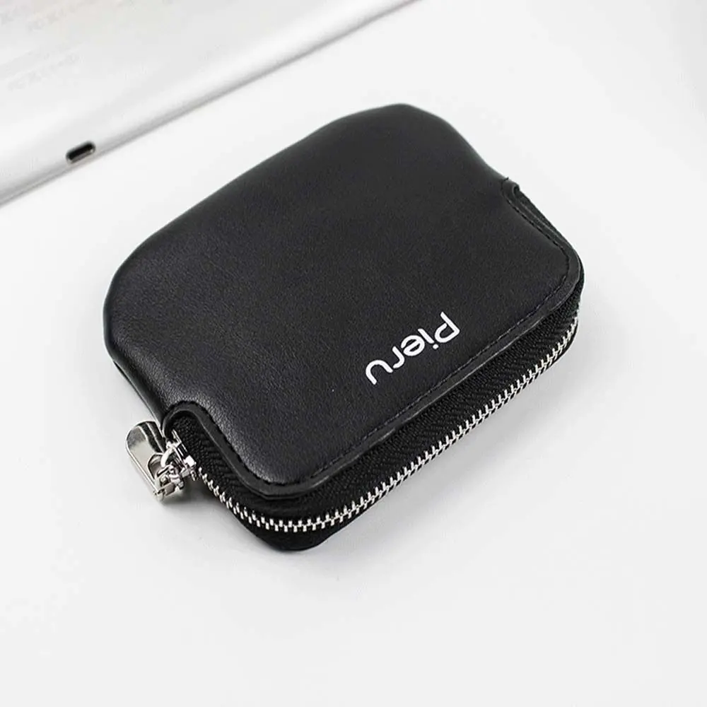 Ladies Fashion Mini Gift Money clips PU Leather Women Coin purse Zipper Card Holders Card Pouch Small Money Bag