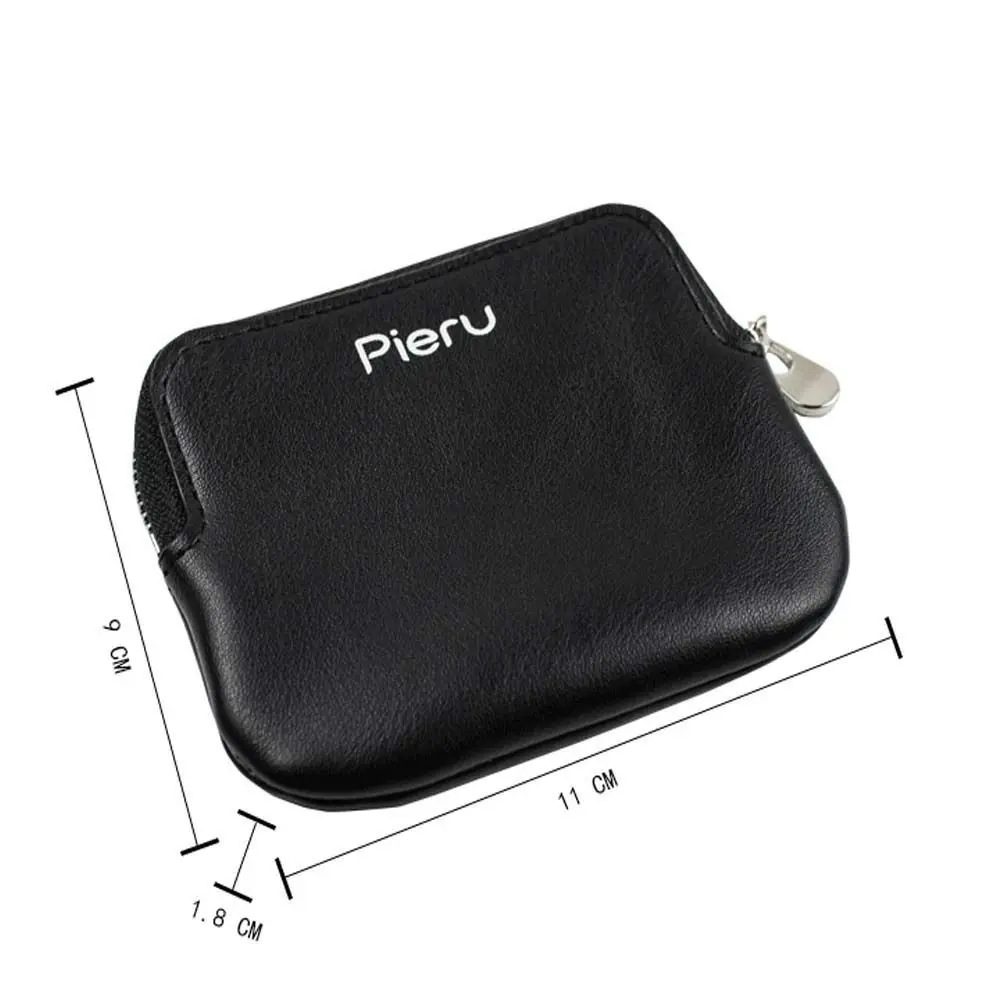 Ladies Fashion Mini Gift Money clips PU Leather Women Coin purse Zipper Card Holders Card Pouch Small Money Bag