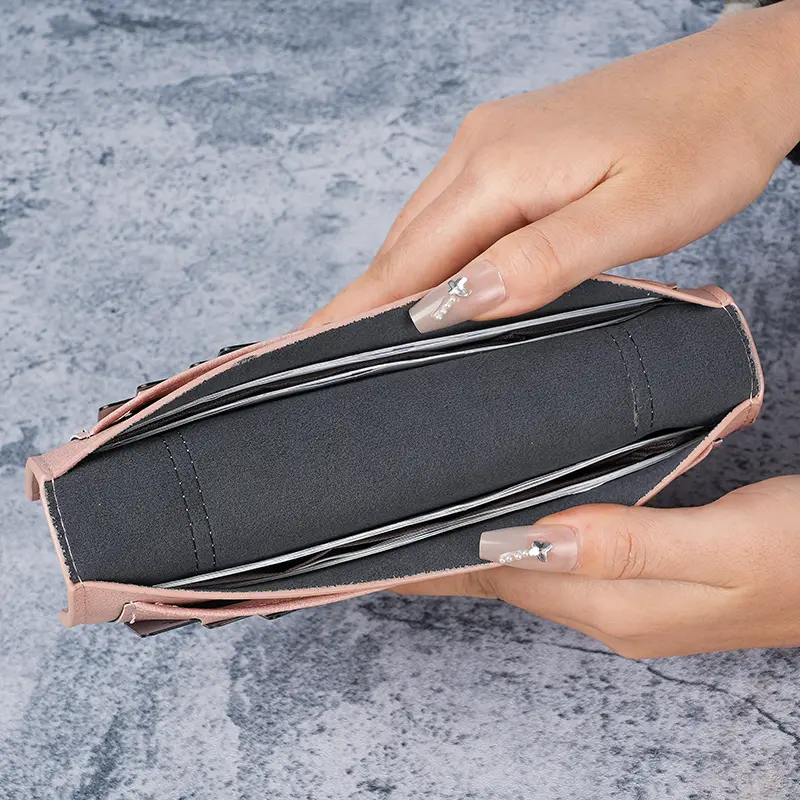 New Korean women's long wallet zipper buckle PU large-capacity multi-card change bag clutch bag female wholesale