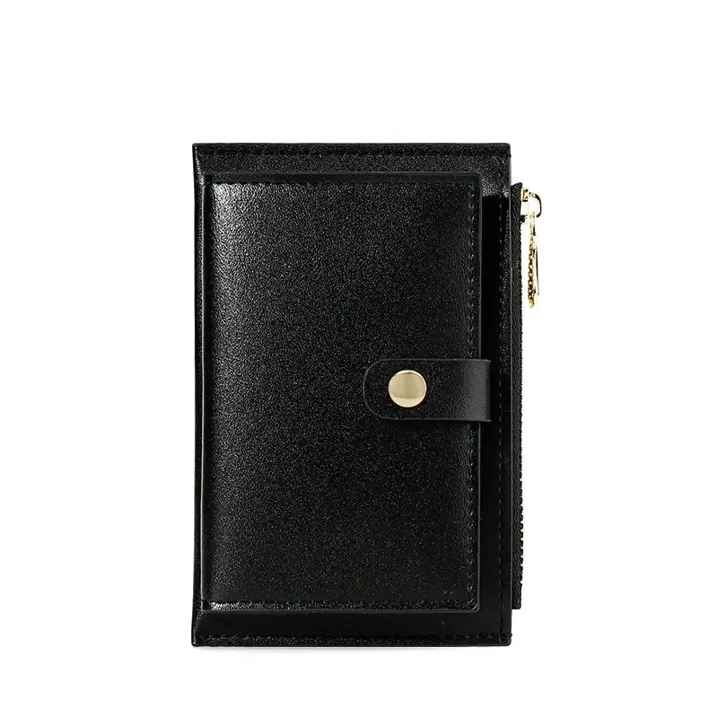 Pearl Laser PU Leather Zipper Women's Wallet Fashion Short Ladies Coin Purse Female Money Bag Clip Credit Card Holder