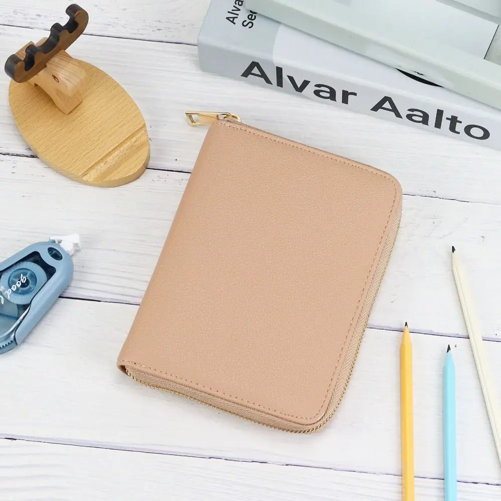 High Quality A7 Pink Black Cash Budget Envelope Wallet System Envelopes Binder Note For Budgeting And Saving Money Only Cover