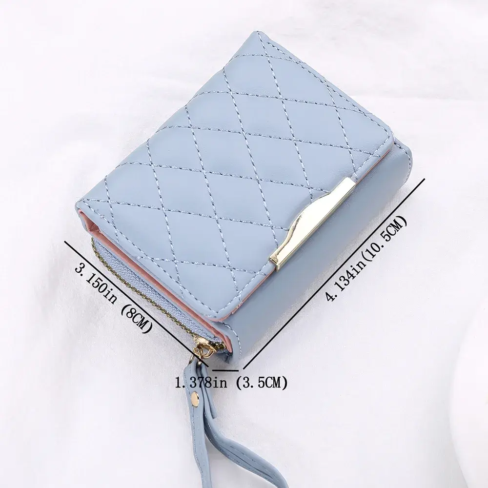 New Fashion Women's Wallet Short Women Coin Purse Wallets for Woman Card Holder Small Ladies Wallet Female Hasp Mini Clutch